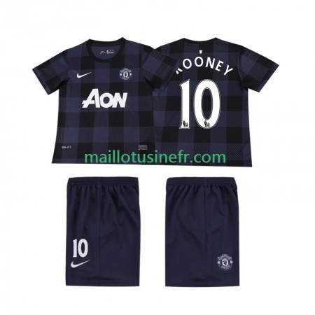 Maillot de Foot Manchester United Rooney 10 2013 2014 Extérieur Retro - Enfant Maillot de Foot Manchester United Rooney 10 2013 2014 Extérieur Retro - Enfant